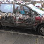 Decorated car