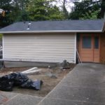 Bellevue - Residential siding project, cement panels