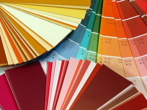 colour palette for design and painting